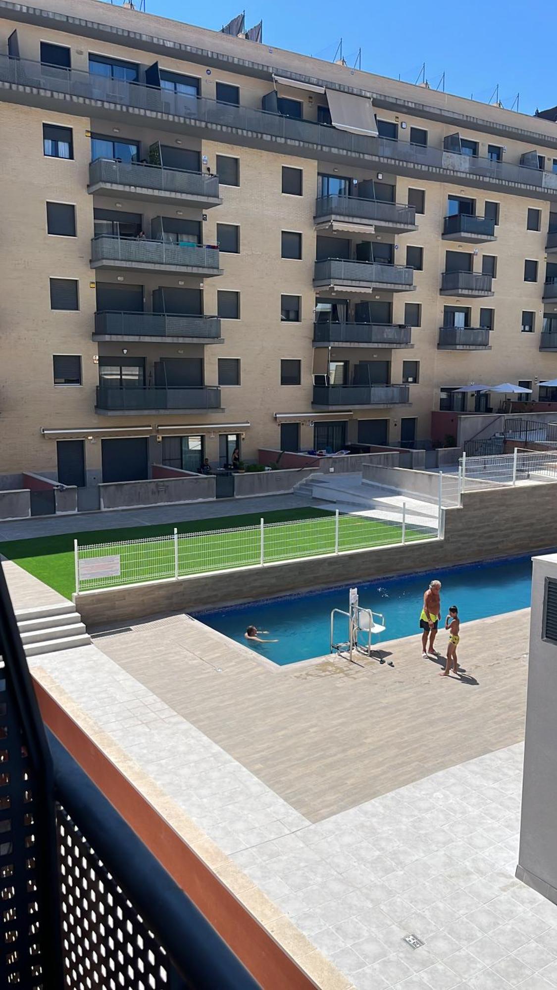 Apartamento Con Piscina ,Parking Y Aire Acondicionado Sant Carles de la Ràpita Exterior foto